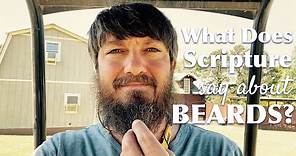 What Does Scripture Say About Beards?