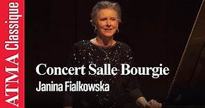 Janina Fialkowska - Concert à la Salle Bourgie de Montréal