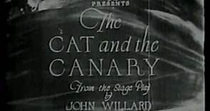 1927 - The Cat and the Canary (El legado tenebroso)