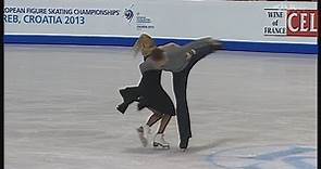 Ekaterina Bobrova & Dmitri Soloviev, European championships 2013, FD