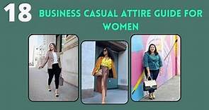 Business Casual for Women : Guide To Business Attire (With Examples)