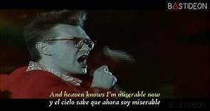 The Smiths - Heaven Knows I'm Miserable Now (Sub Español + Lyrics)