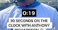 30 seconds on the clock with Anthony Richardson