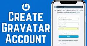 How To Create Gravatar Account