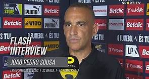 João Pedro Sousa: "Jogo muito difícil mas uma boa vitória"