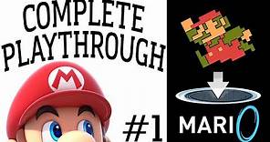 Mari0 | Super Mario Bros. Meets Portal! | Gameplay EP 1