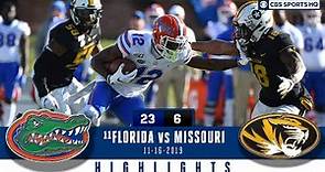 #11 Florida vs Missouri Highlights: A stingy Florida defense beats Missouri, 23-6 | CBS Sports HQ
