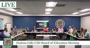 Hudson Falls CSD Board of Education Meeting 9/12/23