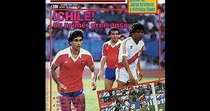 Chile vs Peru Clasificatorias México 1986