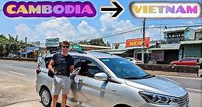 Taking A TAXI From Cambodia To Vietnam! - Most Convenient Way To Travel From Phnom Penh To Saigon?