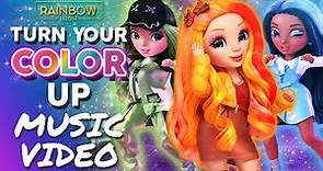 Turn Your Color UP! 🌈 OFFICIAL Animated MUSIC VIDEO | Rainbow High