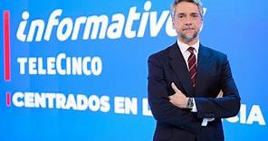 Estreno Carlos Franganillo en Informativos Telecinco