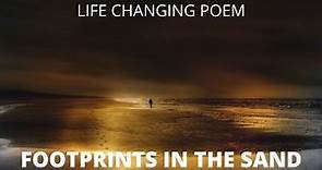 Footprints in the sand, Margaret Fishback Powers, life changing poem
