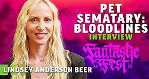 Pet Sematary Interview: Lindsey Anderson Beer on Bloodlines, Star Trek 4, Bambi & More