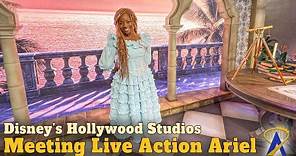 Meeting the NEW Live Action Ariel from The Little Mermaid at Disney’s Hollywood Studios