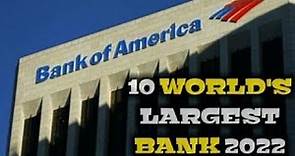 Top 10 Largest Banks in the US - With assets - 2023