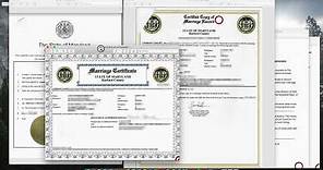 How to Apostille a certified copy of a Maryland Marriage Certificate