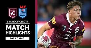 State of Origin 2023 | Queensland Maroons v New South Wales Blues | Match Highlights