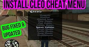 How to Install CLEO (MOD) Cheat Menu in GTA San Andreas