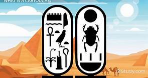 Egyptian Cartouche | Definition, Symbol & Characteristics