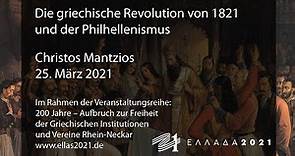 Die griechische Revolution von 1821 und der Philhellenismus