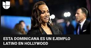 Zoe Saldaña: la actriz de origen dominicano que es un ejemplo latino en Hollywood
