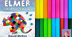 Elmer in the Snow 💖📚Kids Books Read Aloud