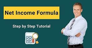 Net Income Formula (Example) | How to Calculate Net Income?