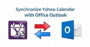 How to Synchronize Yahoo Calendar with Outlook 365 2016, 2013, 2010 and 2007