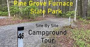 Pine Grove Furnace State Park Site By Site Campground Tour