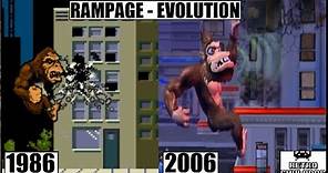 Rampage 🙉 Videogame Evolution (1986 - 2006) ⏲️