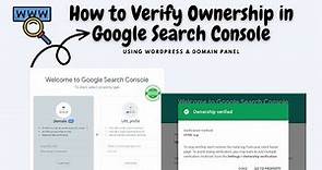 How To Verify Website Ownership Google Search Console in 2023 🔥 Step By Step Guide in 4 Minutes
