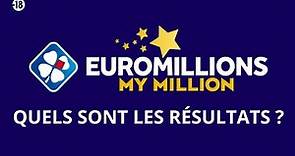 RÉSULTAT EUROMILLION 25 JUILLET 2023,RÉSULTAT FDJ EUROMILLION-MY MILLION DU 25 JUILLET 2023