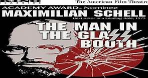 ASA 🎥📽🎬 The Man in the Glass Booth (1975) a film directed by Arthur Hiller with Maximilian Schell, Lois Nettleton, Lawrence Pressman, Luther Adler, Lloyd Bochner