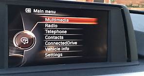 How To Navigate And Use The BMW Infotainment System