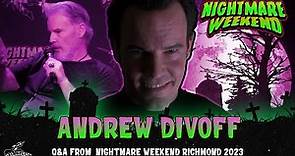 Andrew Divoff Q&A | Nightmare Weekend Richmond 2023