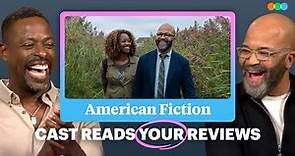 Sterling K. Brown and Jeffrey Wright Read Your Reviews of American Fiction