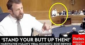 Markwayne Mullin Stars In Viral Moments—Including Almost Fist-Fighting Dem Witness | 2023 Rewind