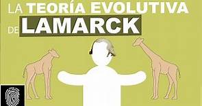 La teoría de la evolución de Lamarck