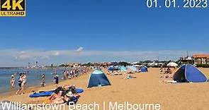 Williamstown Beach | 01. 01. 2023 | Melbourne Australia | 4K UHD