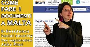 Come fare i documenti per vivere e lavorare a Malta - Guida completa