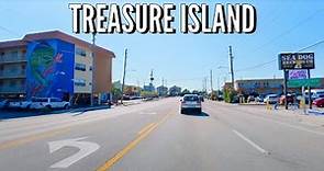 Treasure Island Florida - Driving Through
