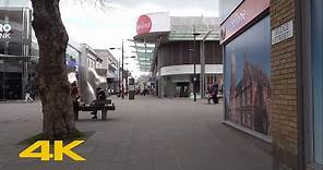Swindon Walk: Town Centre【4K】