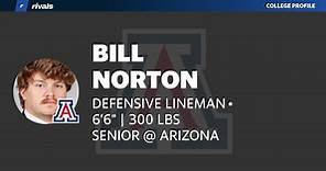 Bill Norton SENIOR Defensive Lineman Arizona