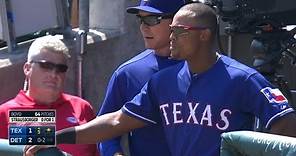 Beltre, Banister get ejected in the 5th