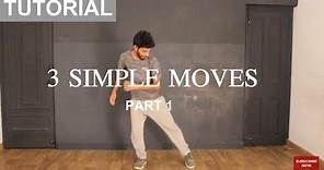 How to Dance | Basic Dance Steps for beginners | 3 Simple Moves | Part 1