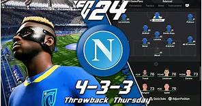 Luciano Spalletti 4-3-3 Napoli Tactics 2022\23 Season | EA FC 24