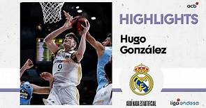HUGO GONZÁLEZ empieza a destacar batiendo sus récords | Liga Endesa 2023-24