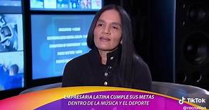 Roc Nation’s CEO, Desiree Perez, on @Telemundo’s Acceso Total