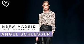 Desfile ANGEL SCHLESSER - Mercedes-Benz Fashion Week Madrid 2021
